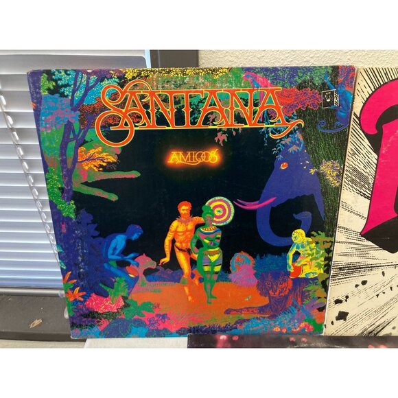 5Pcs Vinyl LP Records Midnight Magic Commodores, Santana, Casablanca, Alive Kiss - Picture 4 of 12